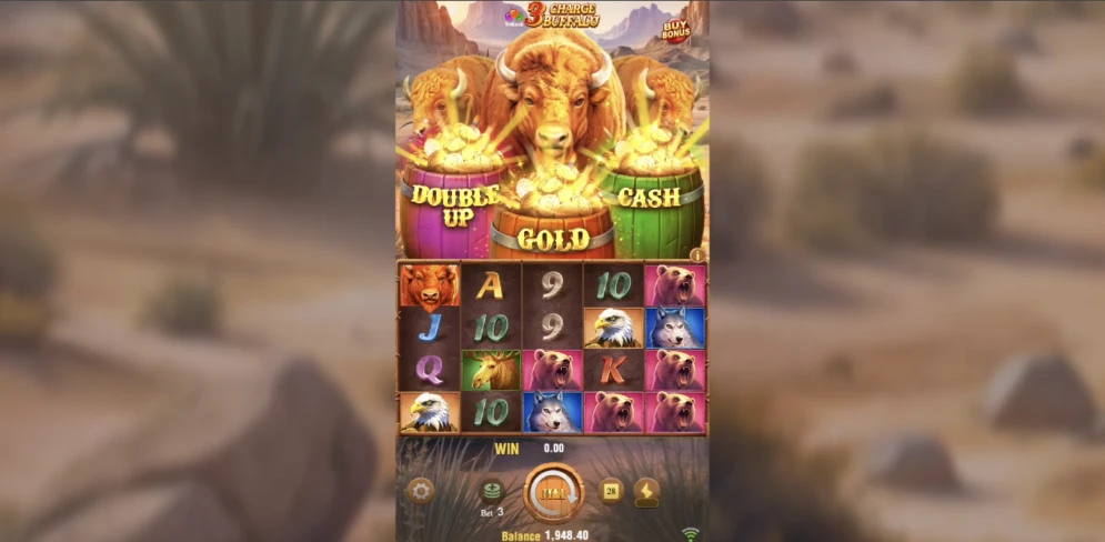 Charge Buffalo gameplay